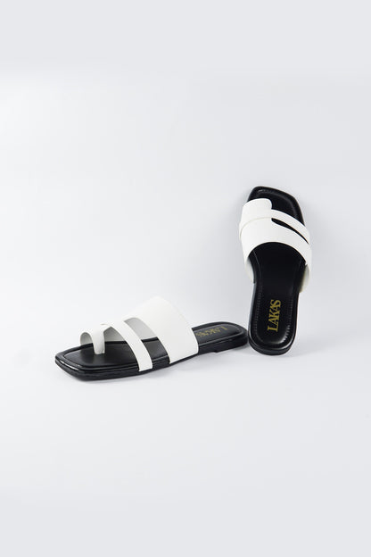 Urban Ease Slides - Black White