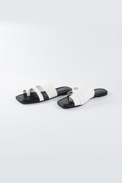 Urban Ease Slides - Black White