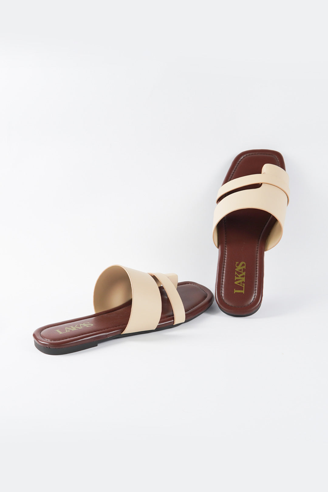 Urban Ease Slides - Brown Beige