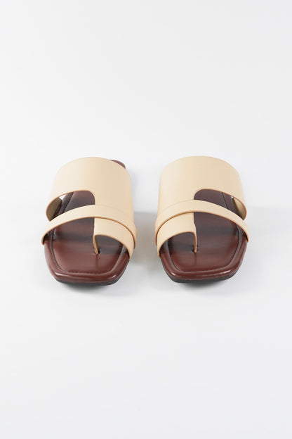 Urban Ease Slides - Brown Beige